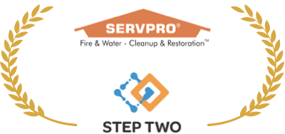 SERVPRO第二步奖励图像。