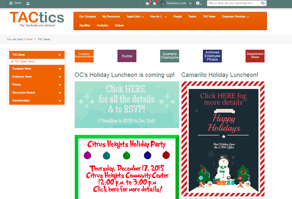 如何让员工参与到Christmas_TACtics新闻的倒计时中