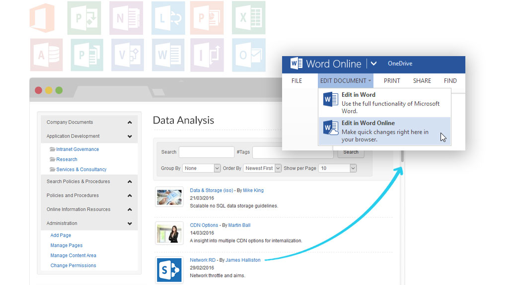 交互软件让你的Office 365触手可及